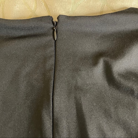 INC Black dress 3/4 sleeves - Picture 10 of 12